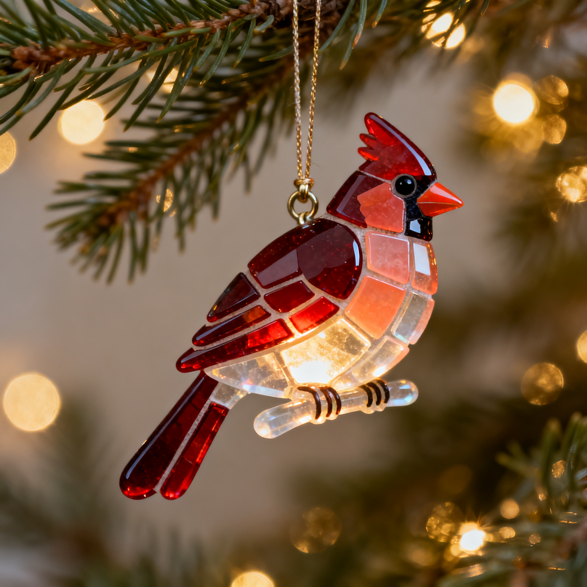 🕊️ Sea Glass Bird Ornament Collection 🐦