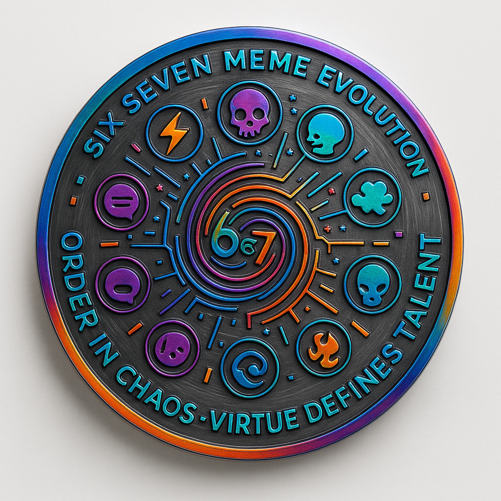 ⚡ SIX SEVEN – Born of Chaos Coin (Meme Unit 2025)