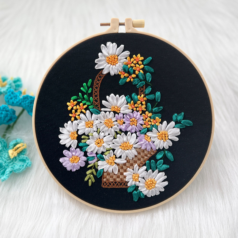A basket of spring colors