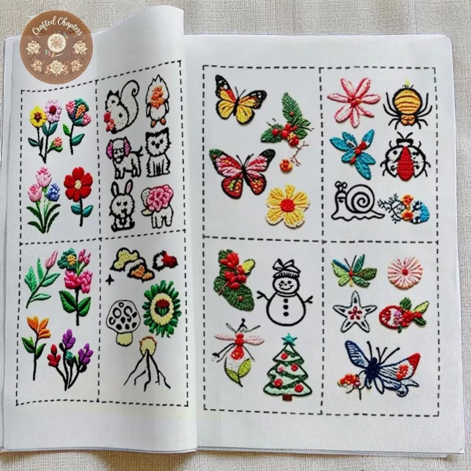 Handcrafted Stitch Book & Kit