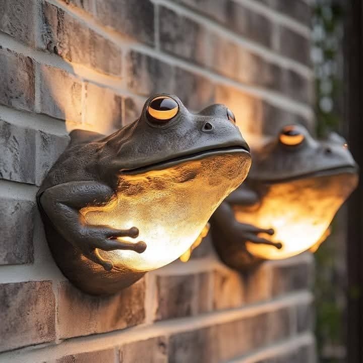 💡Twilight Frog Wall Light
