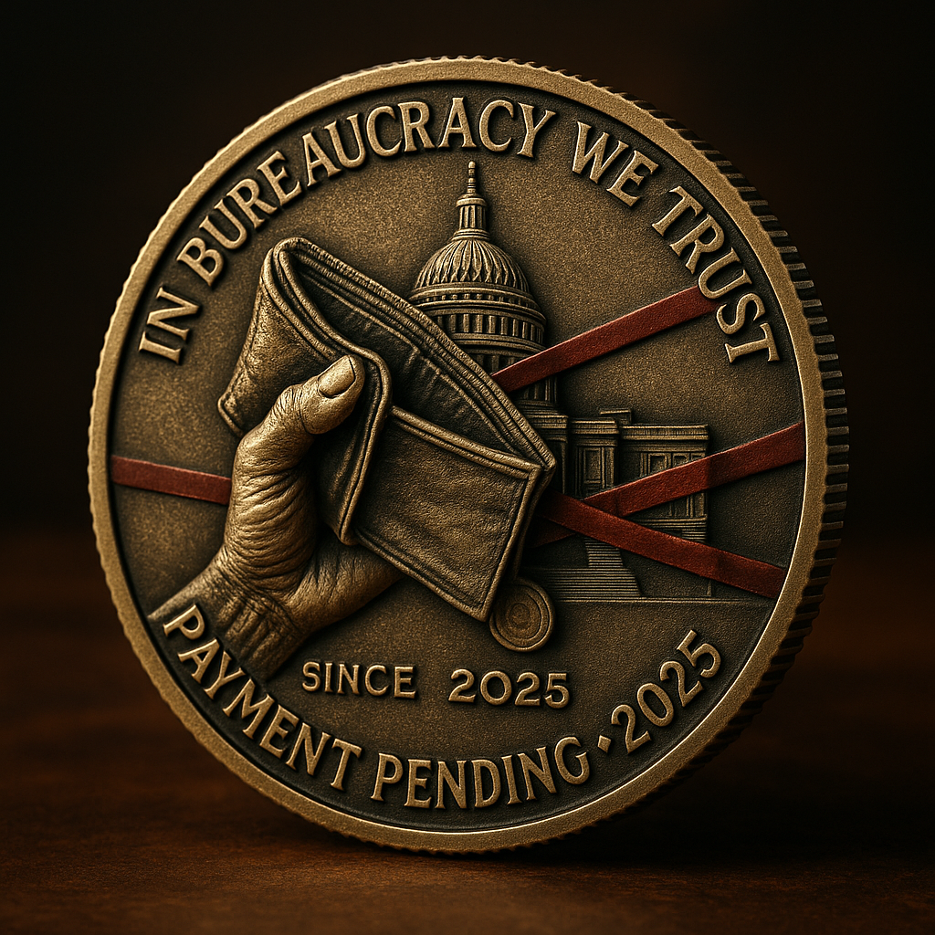 🪙“Government Shutdown 2025 – Survivor Coin”