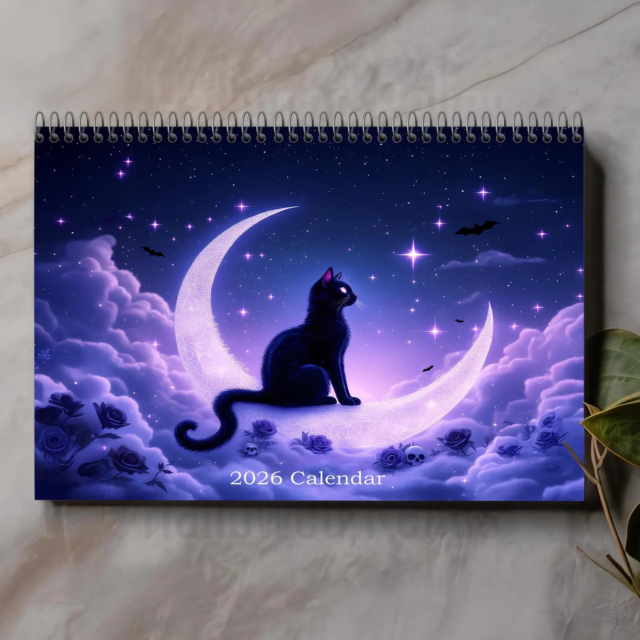 🌙2026 Mystic Cat Calendar