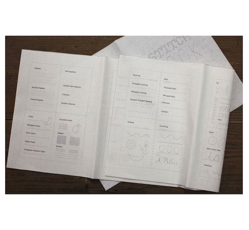 ❤️Beginner-Friendly🪡Stitch Book 📖with 143 different stitches