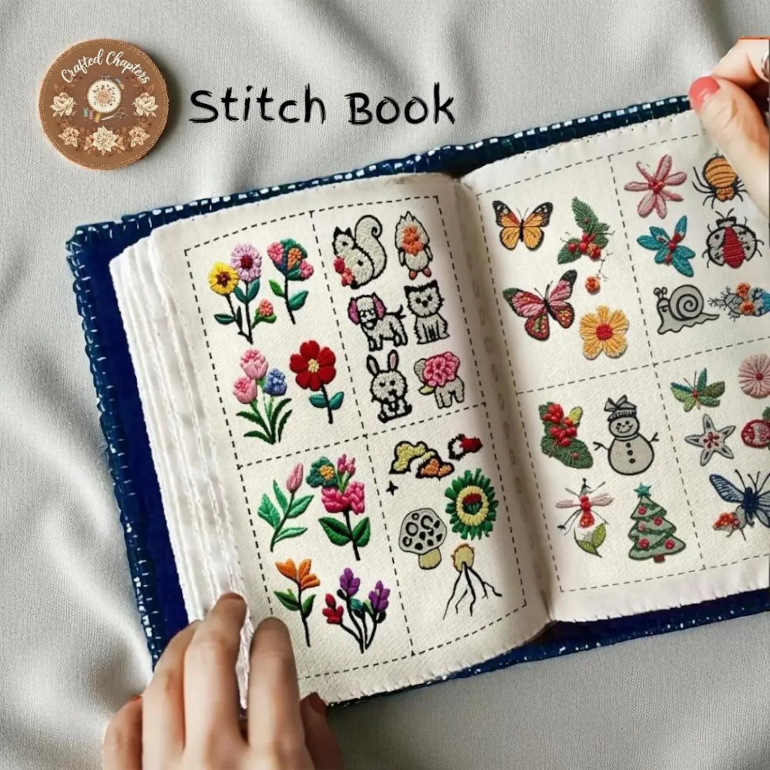 Handcrafted Stitch Book & Kit