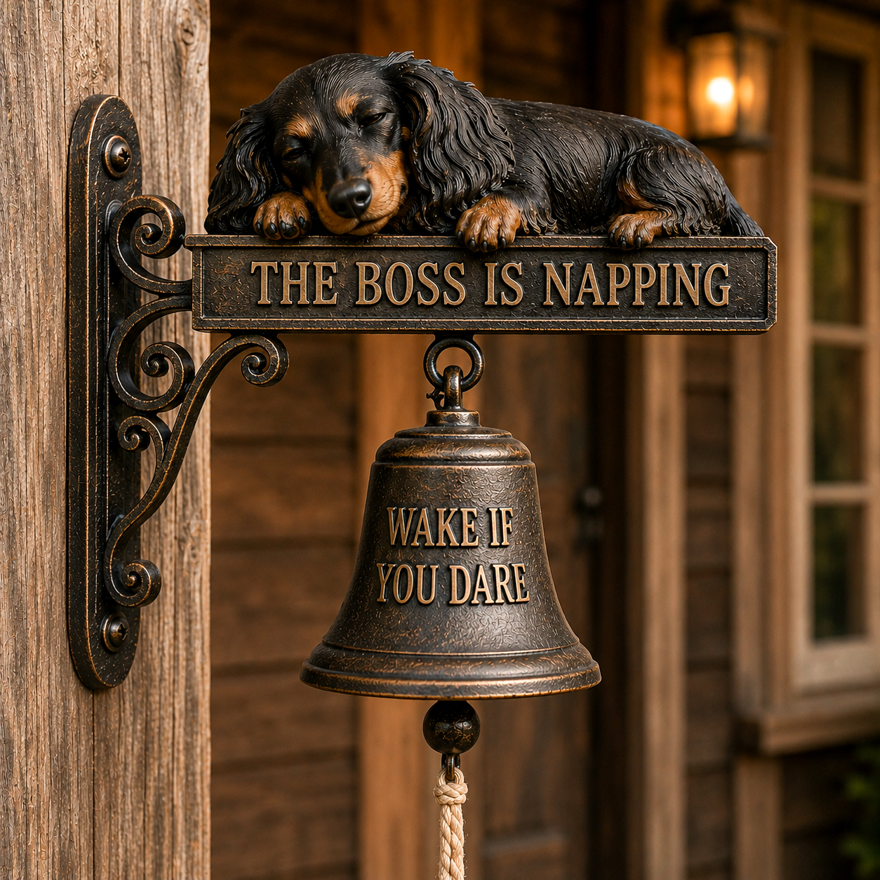 The Boss is Napping Bell 🐶🔔