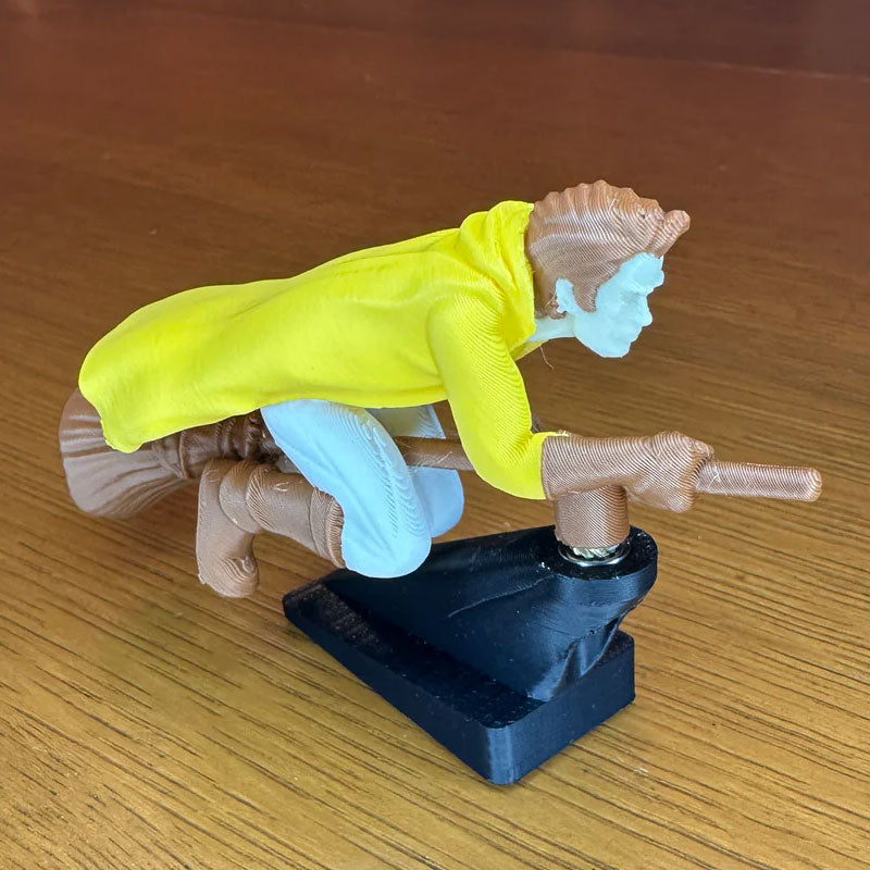 🚗Fantasy Car Decor – 🧙‍♀️Witch and Wizard Broomstick Dashboard Drift Ornaments✨