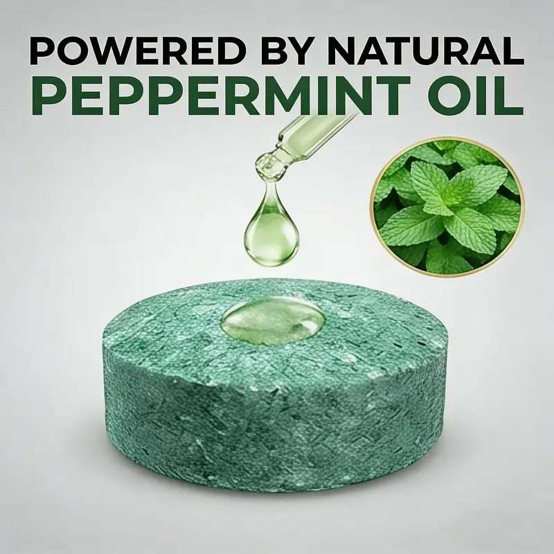 Peppermint Cinnamon Oil Mice Repellent for Squirrel Rats Spider Pests, Mice Repellent for Indoor/Outdoor Use