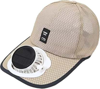 🔥Last Day 49% OFF -✨Solar Fan Baseball Cap - UV Protection Wide Brim Mesh Hat with Solar & USB Power for Outdoor Heat Relief
