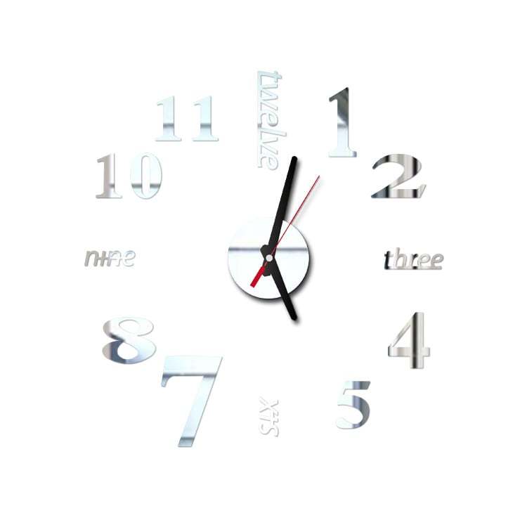 🔥Last Day Promotion 49% OFF⏰ 3D Wall Decal Decorative Clock