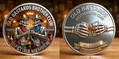 🎁Last Day 60% OFF - Brotherhood Lifetime Member Coin