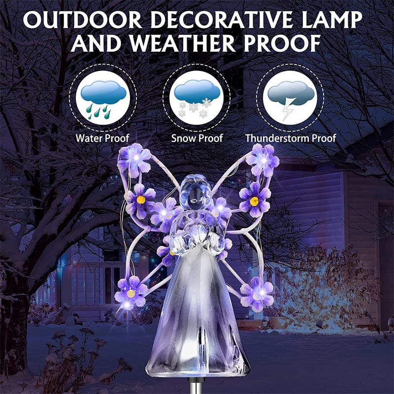 Last Day 69% OFF - 👼Waterproof Solar Angel lights