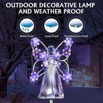 Last Day 69% OFF - 👼Waterproof  Solar Angel lights