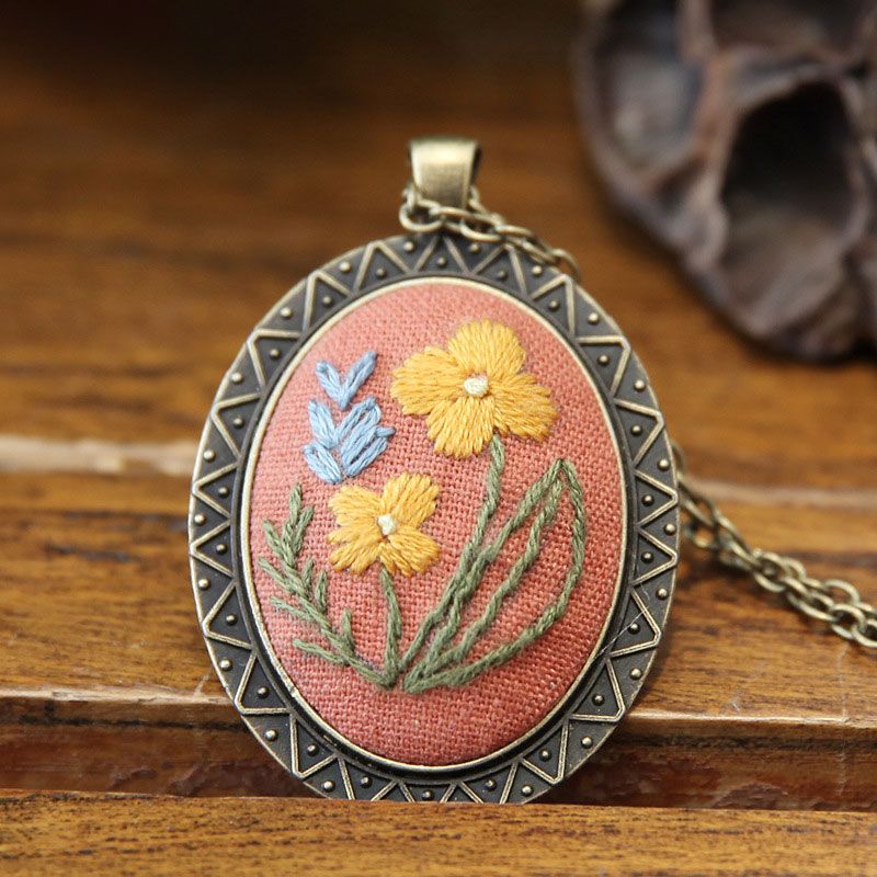 DIY Necklace - Chrysanthemum