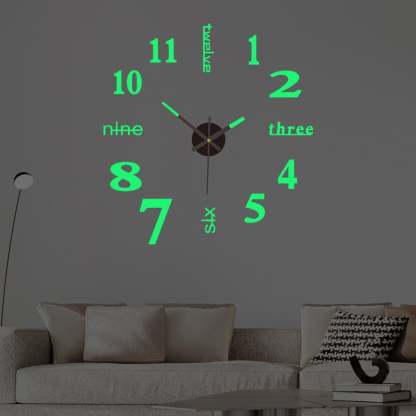 🔥Last Day Promotion 49% OFF⏰ 3D Wall Decal Decorative Clock
