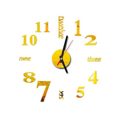 🔥Last Day Promotion 49% OFF⏰ 3D Wall Decal Decorative Clock