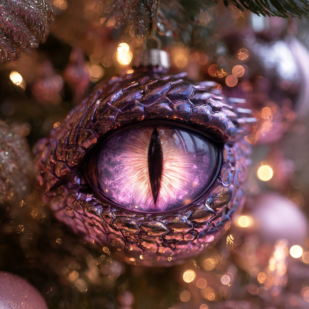 🎄✨ Dragon Eye Christmas Ornament