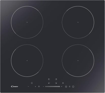 Candy Idea CIS642SCTT Piano Cottura a Induzione 59 cm, 4 Zone con Keep Warm, Power Management e App hOn, Nero-Dwellingra