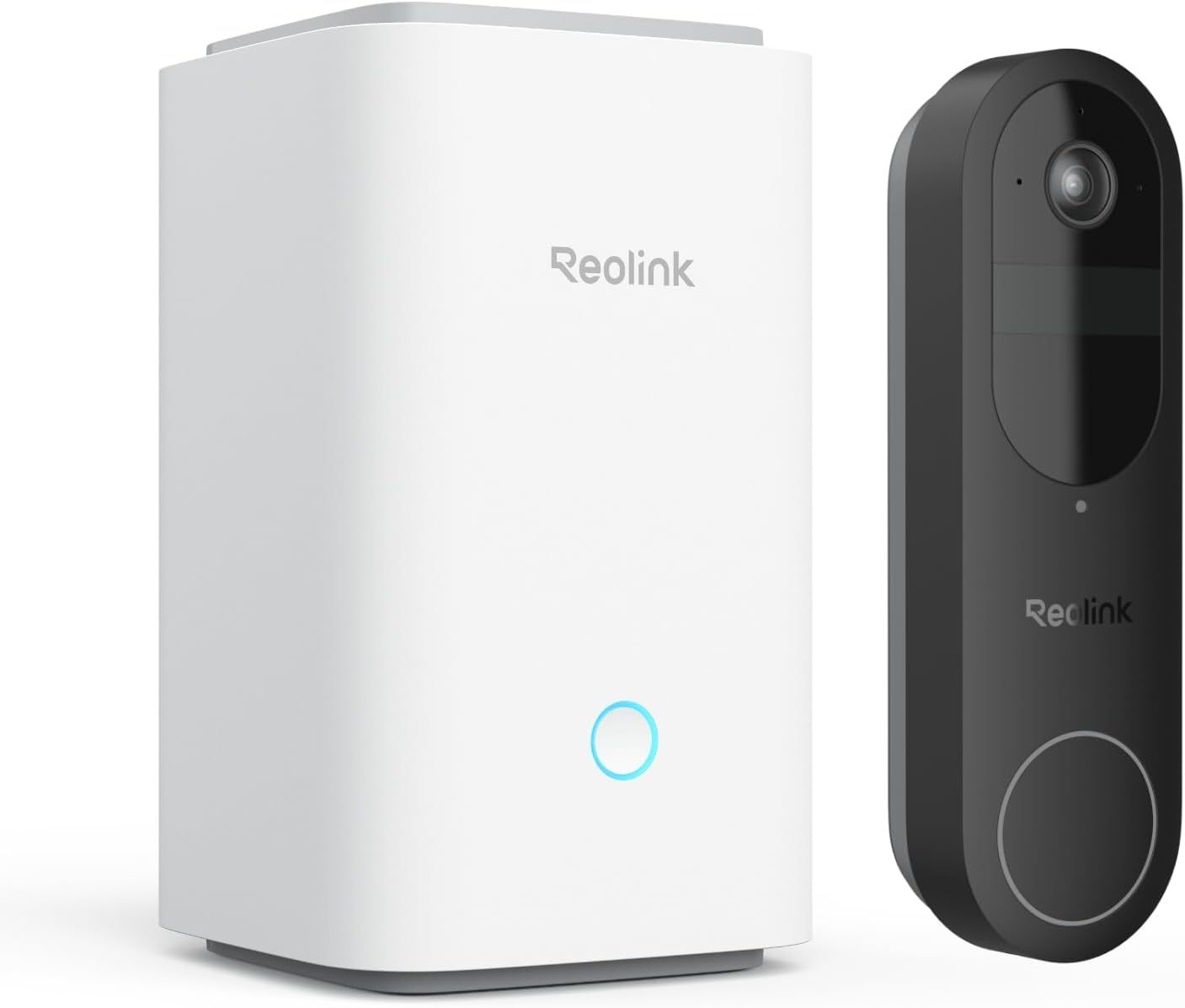 Reolink Video Doorbell con Home Hub WiFi 2K Dual Band 150°x150° Rilevamento Persone Veicoli Pacchi Senza Canone-Dwellingra