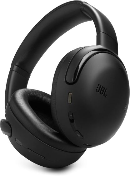 JBL Tour One M3 Cuffie Wireless Over-Ear Bluetooth 5.3 con Cancellazione Adattiva del Rumore, 70 Ore, Spatial 360, Nero-Dwellingra