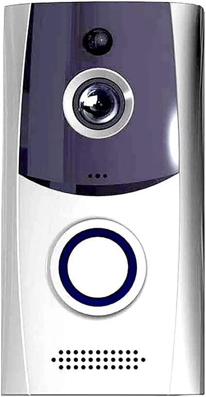 Videocitofono WiFi Wireless 720P con Audio Bidirezionale, Rilevamento Movimento PIR, Visione Notturna IR-Dwellingra