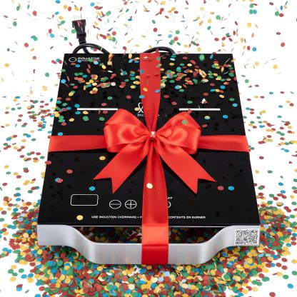 Equator Piano Cottura a Induzione Portatile 1 Fuoco 110V Manico Alluminio Nero Ceramica-Dwellingra