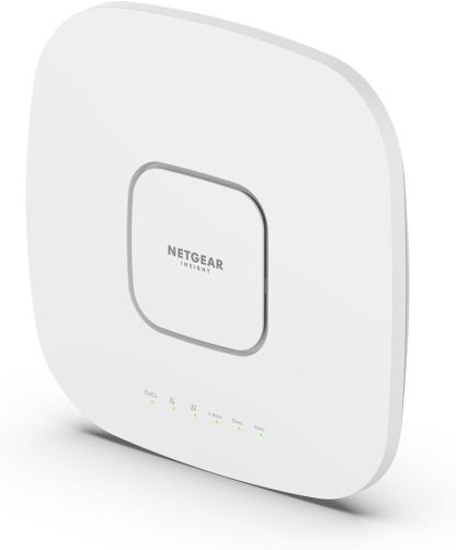 NETGEAR WAX638E Access Point WiFi 6E AXE7800, Tri-Band, PoE, Gestione Remota Insight 4 Anni-Dwellingra