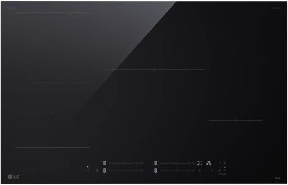 LG CBIZ3035B Piano Cottura a Induzione 4 Fuochi 80 cm 7400W Touch Display Vetroceramica-Dwellingra