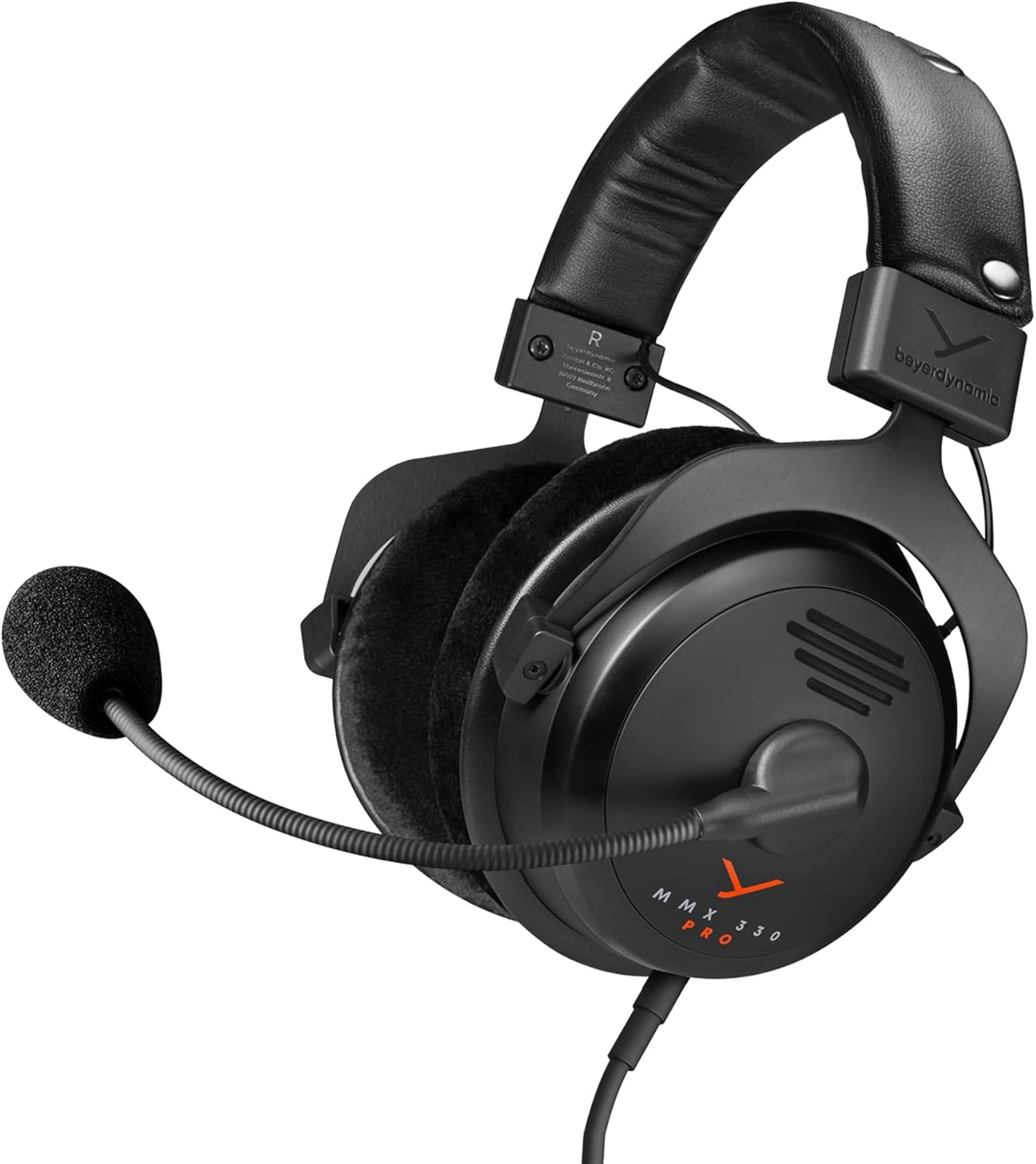 beyerdynamic MMX 330 PRO Cuffie Gaming Aperte Over-Ear 48 Ohm Cablato Nero-Dwellingra