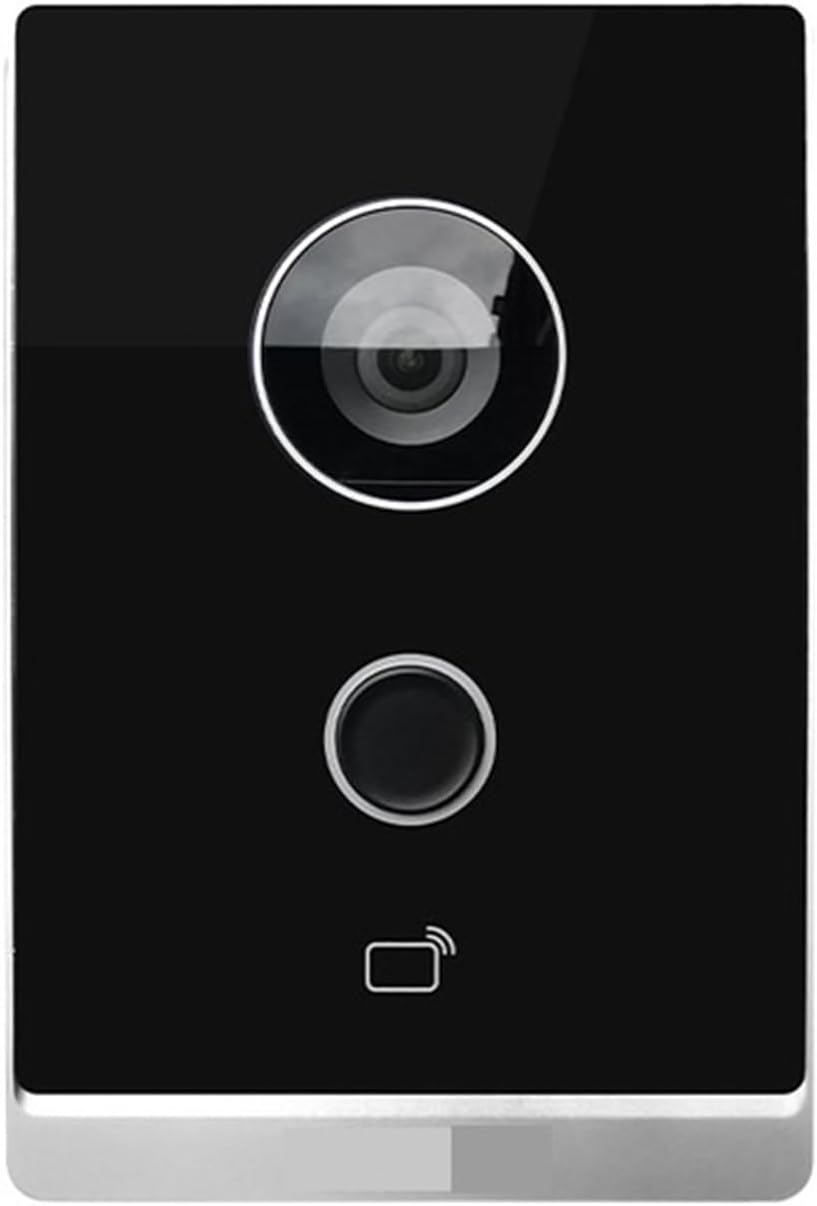 Videocitofono IP Multilingue P2P Cloud, Campanello con Mic Integrato e Audio Bidirezionale, Versione Senza WiFi-Dwellingra