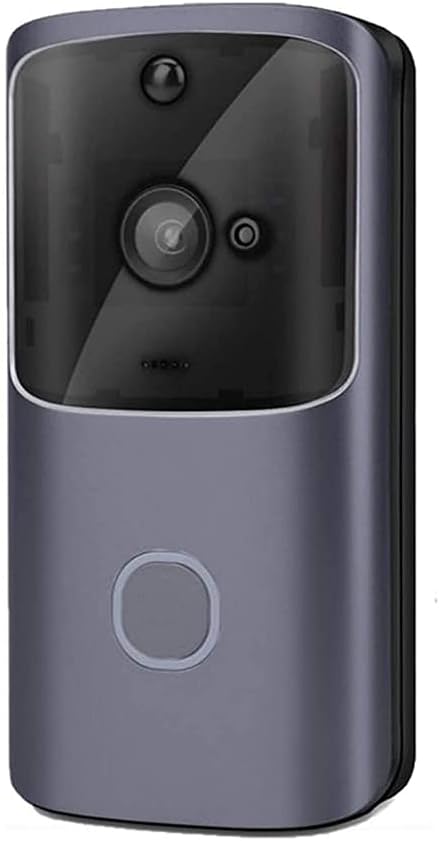 Videocitofono Smart WiFi Wireless 720P con Rilevamento Movimento PIR, Video in Tempo Reale, Audio Bidirezionale-Dwellingra