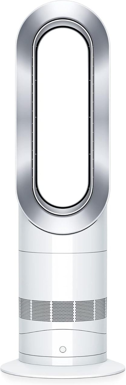 Dyson Hot+Cool Jet Focus AM09 Ventilatore e Termoventilatore a Torre, Bianco/Argento-Dwellingra