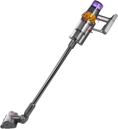 Dyson V15 Detect Absolute Scopa Elettrica Senza Fili, Filtro HEPA, per Tappeti e Pavimenti Duri-Dwellingra