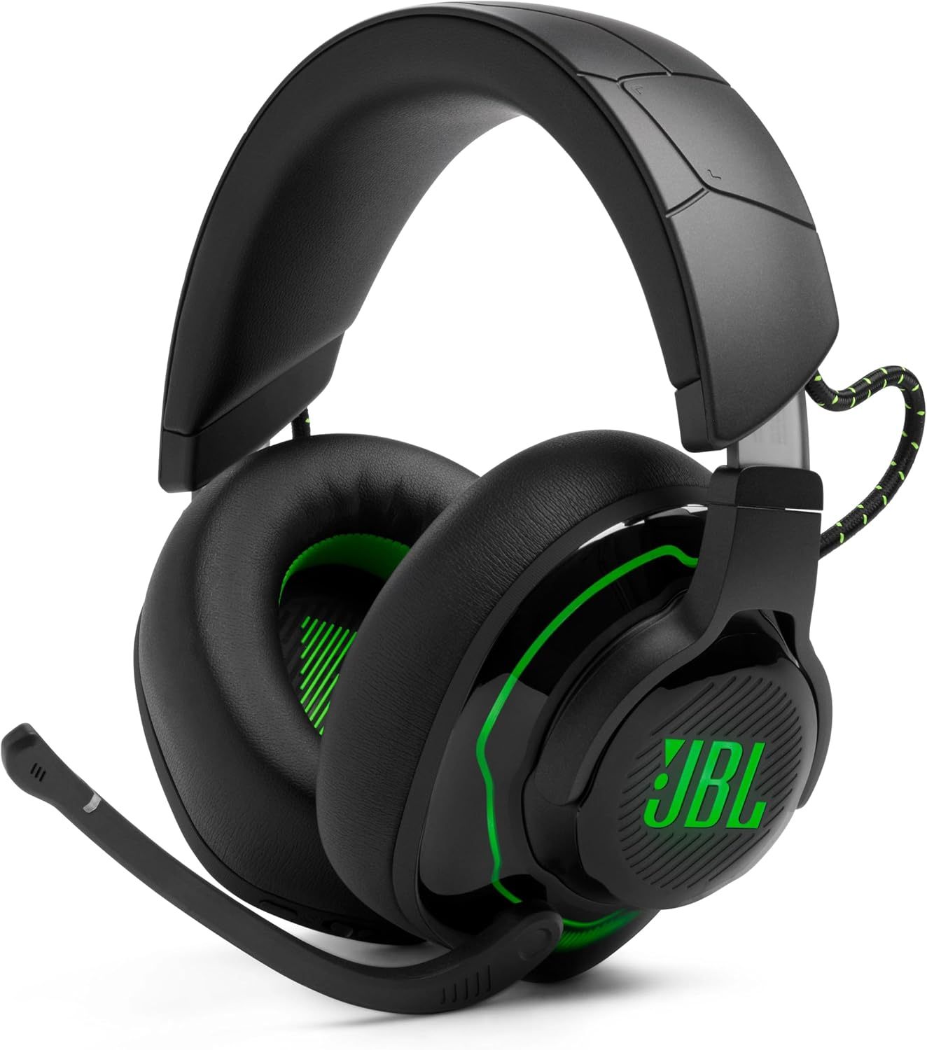 JBL Quantum 910X Wireless for Xbox Cuffie Gaming Over-Ear Bluetooth con ANC, Head Tracking, Microfono a Braccio, Nero-Dwellingra