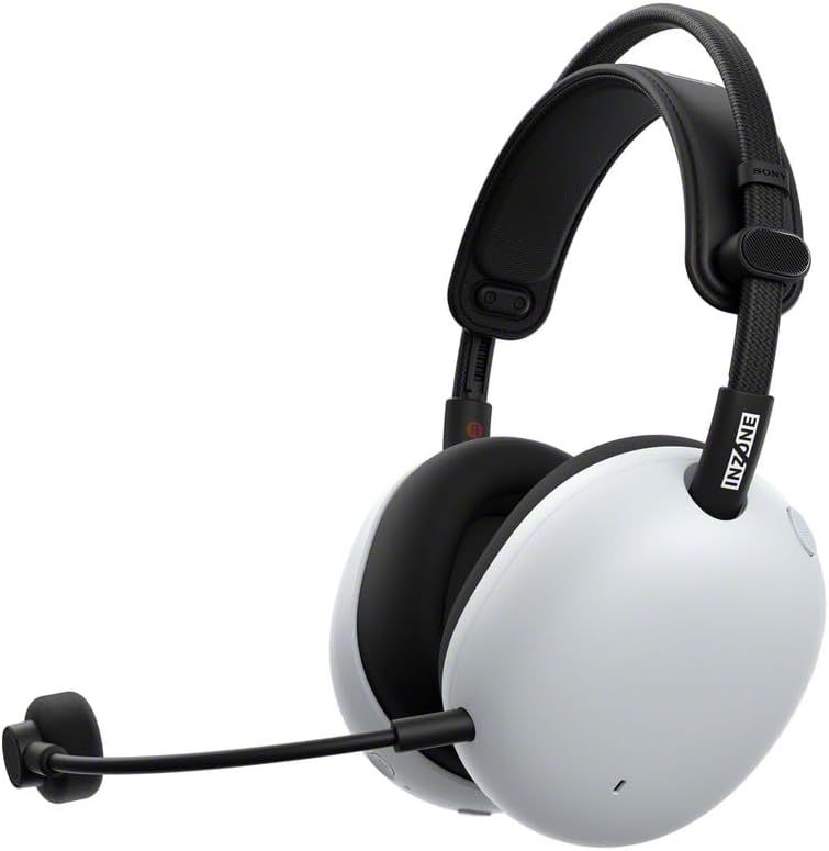 Sony INZONE H9 II Cuffie Gaming Wireless con Cancellazione Attiva del Rumore, Audio Spaziale 360°, 30 Ore, Bianco-Dwellingra