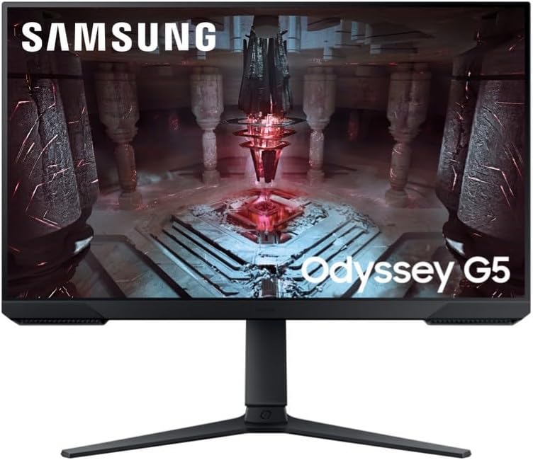 Samsung Odyssey G5 S32CG510EU Monitor Gaming 32" QHD 2560x1440, 165Hz, 1ms MPRT, HDR10, FreeSync Premium-Dwellingra