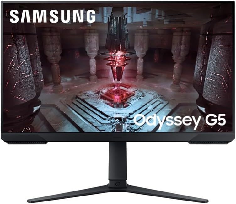 Samsung Odyssey G5 S32CG510EU Monitor Gaming 32" QHD 2560x1440, 165Hz, 1ms MPRT, HDR10, FreeSync Premium-Dwellingra