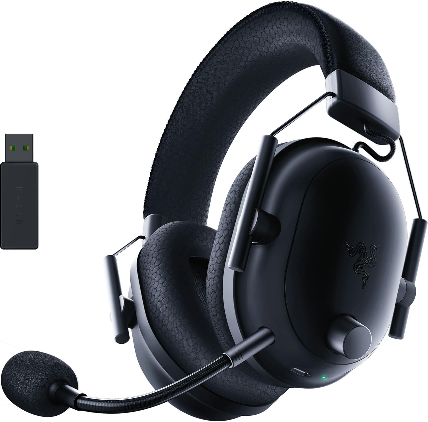 Razer BlackShark V2 Pro 2023 Cuffie Wireless Esports per PC con Driver TriForce Titanio 50 mm, HyperClear Mic, Bluetooth, Nero-Dwellingra