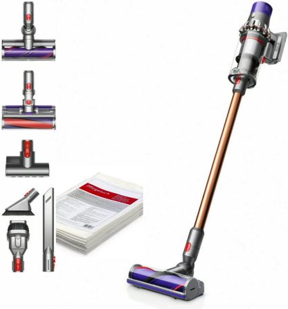 Dyson V10 Cyclone Absolute Aspirapolvere Senza Fili Grigio HEPA Tappeti Legno Duro 13200W-Dwellingra