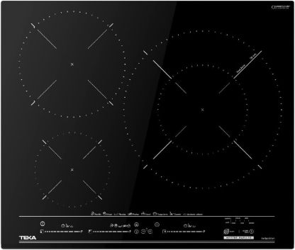 TEKA IZC 63632 MPT Piano Cottura a Induzione 60 cm, 3 Fuochi con Zona XL, Funzione Paella e Touch Control MultiSlider-Dwellingra