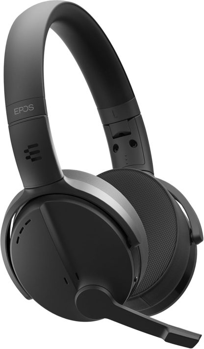 EPOS ADAPT 561 II Cuffie Bluetooth Over-Ear con ANC, Microfono Pieghevole, 41 Ore di Conversazione, Nero-Dwellingra