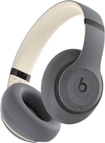 Beats Studio Pro Cuffie Bluetooth Wireless Over-Ear con Cancellazione Attiva del Rumore Audio Spaziale Grigio Sabbia-Dwellingra