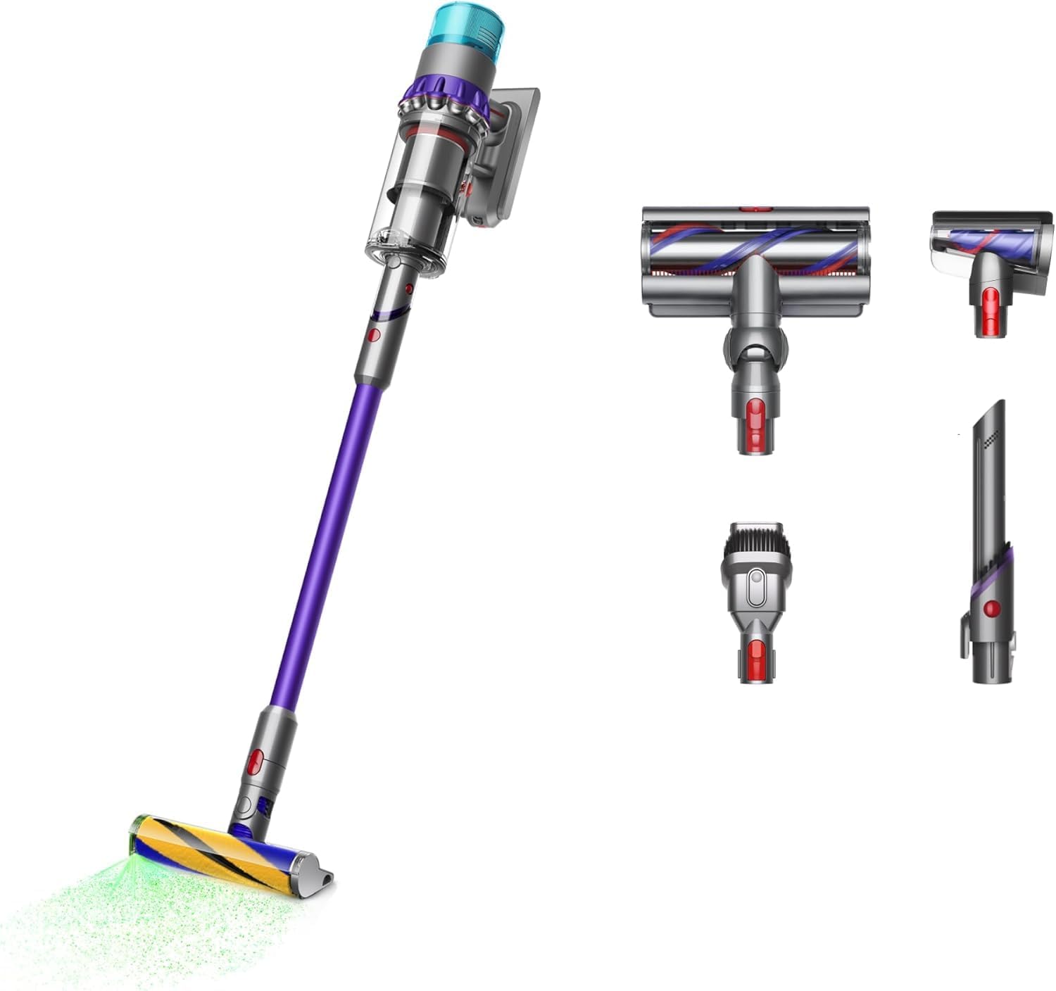 Dyson Gen5detect Aspirapolvere Senza Fili Nichel Viola HEPA Tappeti Pavimenti Duratura Batteria-Dwellingra