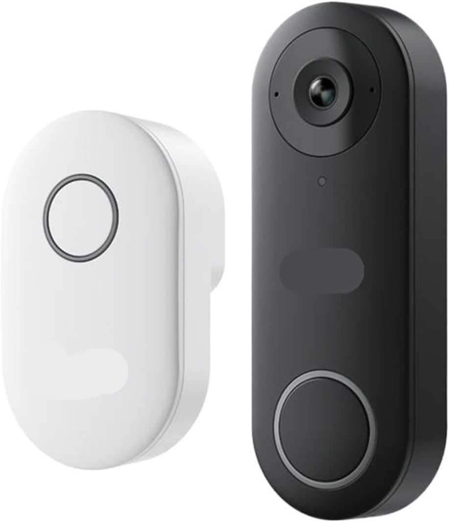 Campanello Video WiFi 2K Smart per Esterni con Rilevamento Umano e Supporto PoE-Dwellingra