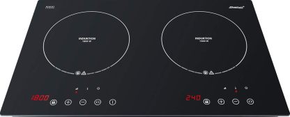 STEBA IK 300 S.C. Piano Cottura a Induzione da Tavolo, 2 Zone, Nero, Protezione Bambini-Dwellingra