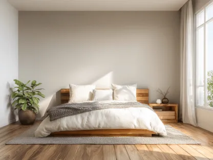 Letto matrimoniale in legno 160x200x100 cm rovere naturale