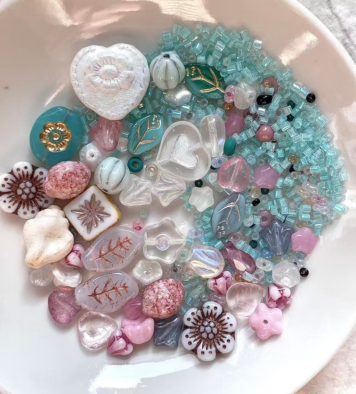 Cherry blossoms and Mint