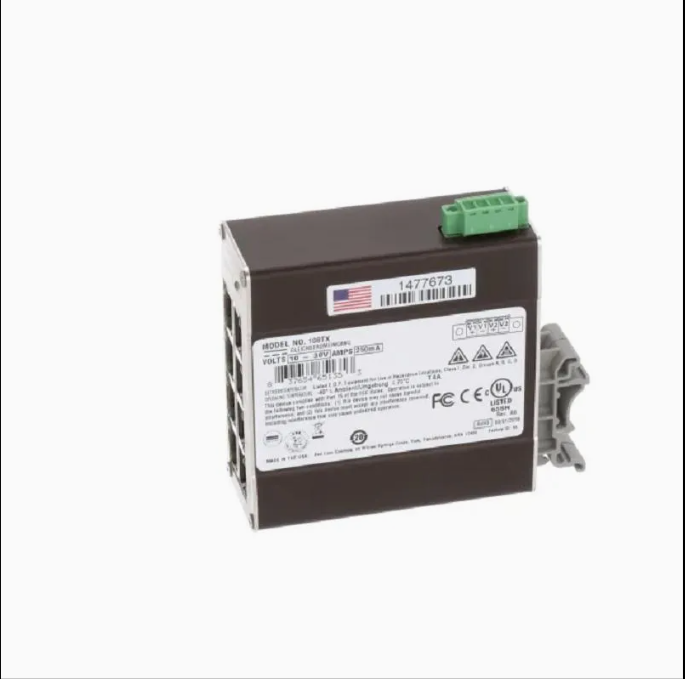 N-TRON 108TX 8-Port Gigabit Industrial Ethernet Switch
