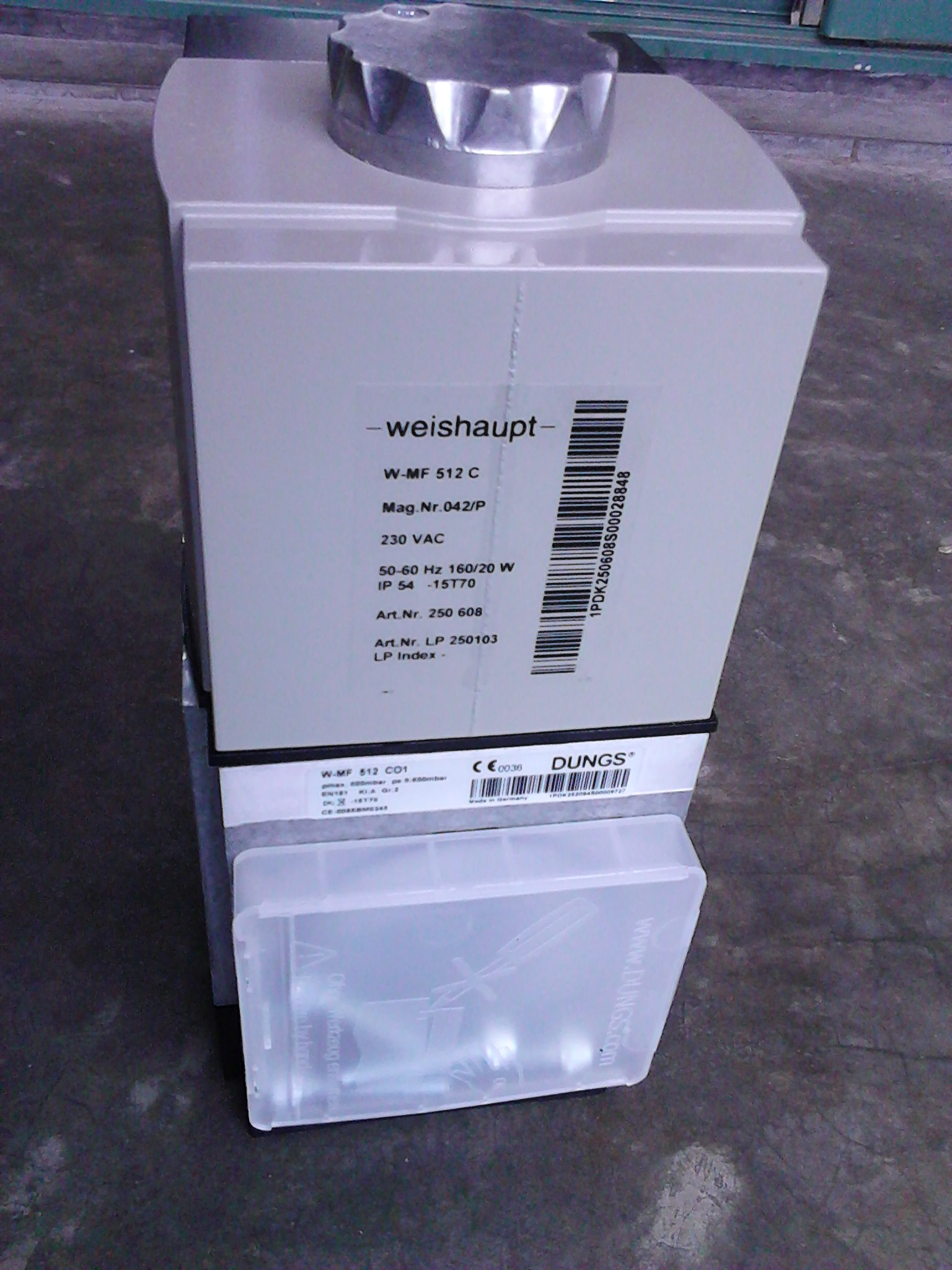 Weishaupt solenoid valve W-M F 512C
