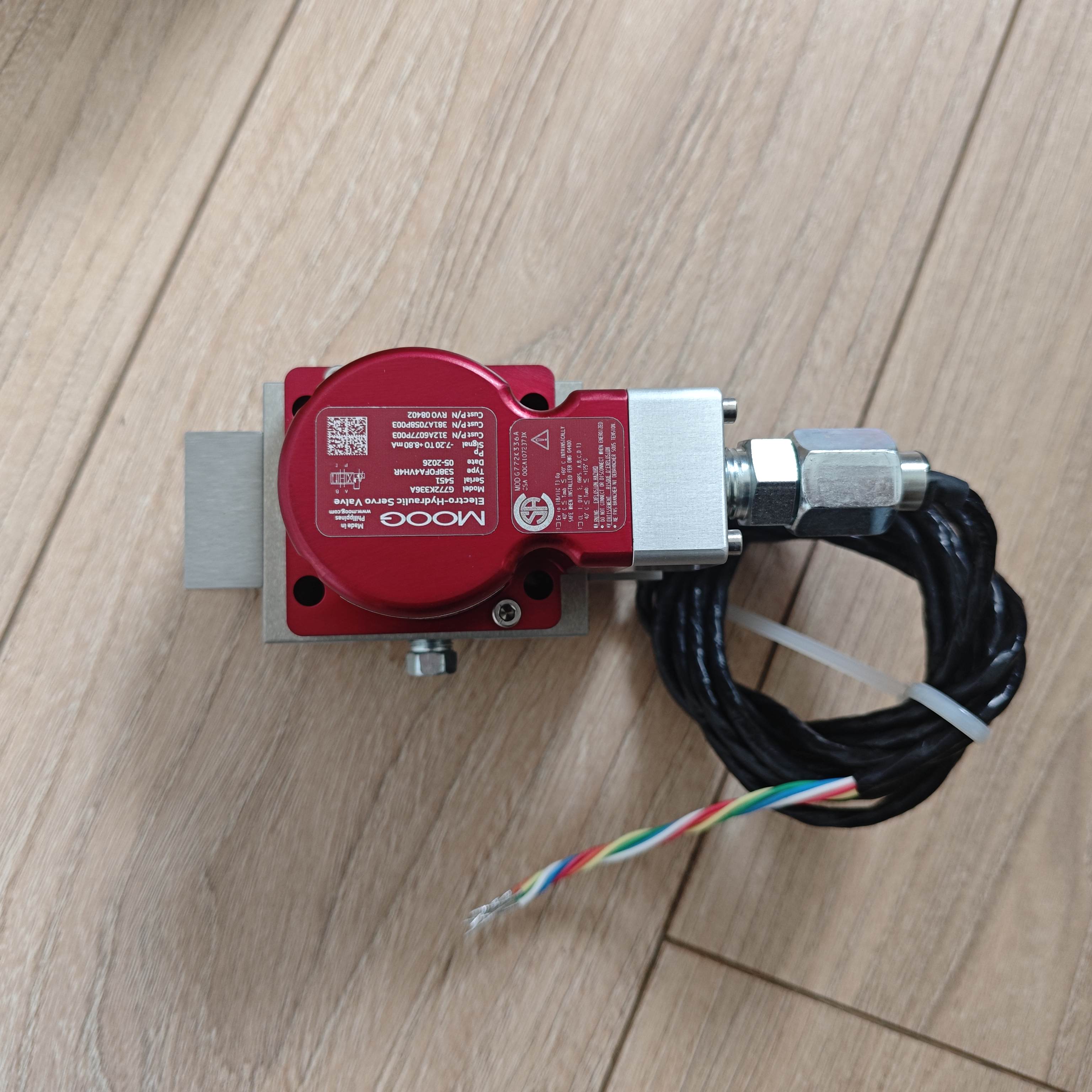 MOOG G771K Hydraulic Servo Valve
